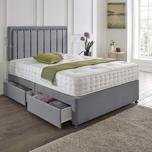 Luxury divan bed set with - luxury,