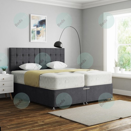 Zip and link divan bed - and,