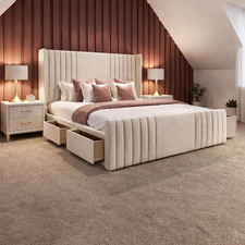 DIVAN BED BASE WITH  MATTRESS