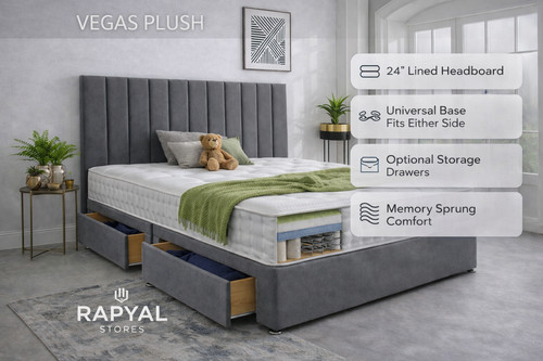 Luxury plush divan - plush,