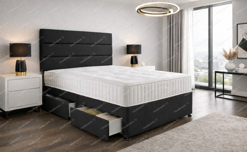 Luxury grey black fabric - grey, or