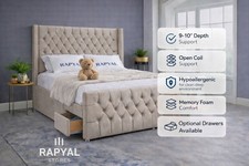 LUXURY WING BACK DIVAN BED